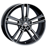 Autec Rias 8,5x20 ET40 5x120 64,1 schwarz metallic poliert