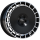 MONOBLOCK PL1 Concave 9,0x20 5x120 ET37 Highgloss Black Polished Elements