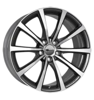 Brock B32 10,5x20 ET25 5x114,3 66,1 himalaya grey...