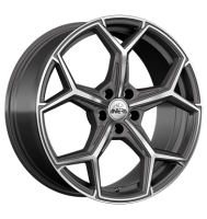Antera A101 8,5x20 ET25 5x112 66,6 Moon Grey Diamond