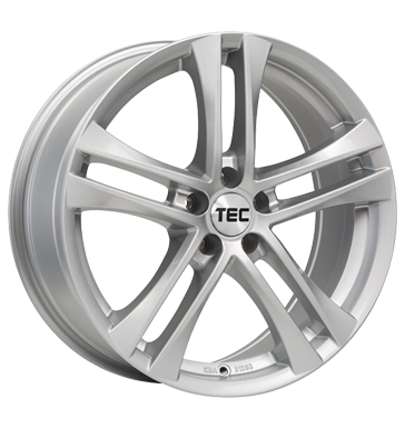 TEC Speedwheels AS4 8x18 ET30 5x112 66,6 brillant-silber