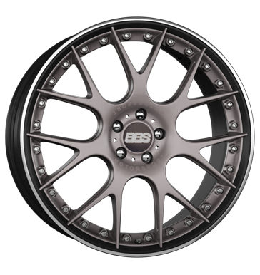 BBS CH-R II 9x20 ET30 5x112 82 platinum/schwarz