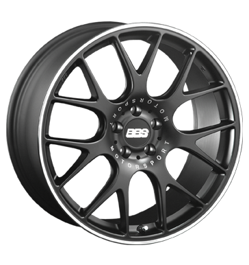 BBS CH-R 9x18 ET44 5x120 82 schwarz matt