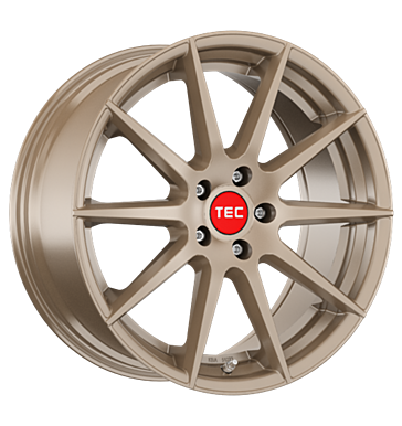 TEC Speedwheels GT 7 9x21 ET30 5x112 72,5 Light-Bronze