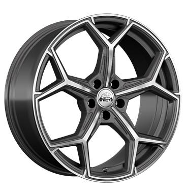 Antera A101 9x20 ET30 5x112 66,6 Moon Grey Diamond