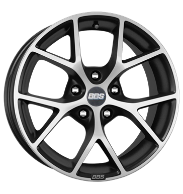 BBS SR 8x18 ET44 5x120 82 vulcano grau diamant-gedreht