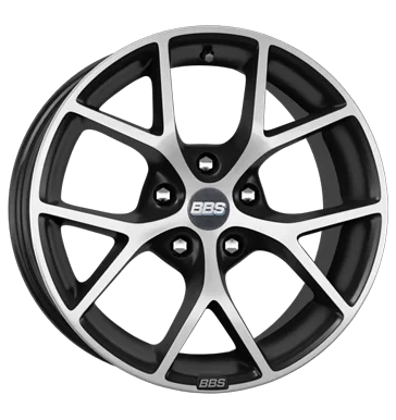 BBS SR K1 8x18 ET44 5x120 82 vulcano-grau diagedreht