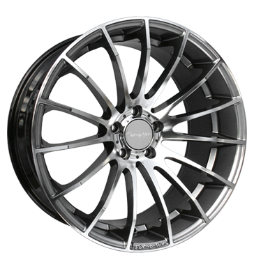Tomason TN9 8,5x19 ET45 5x112 72,6 hyperblack diamant poliert