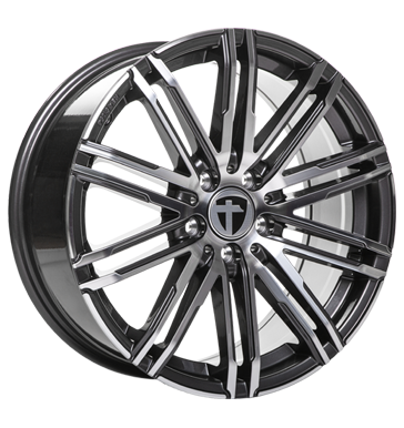 Tomason TN18 9x20 ET40 5x120 65,1 gun metal polish