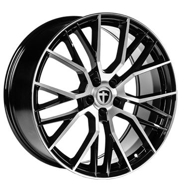 Tomason TN23 8,5x20 ET33 5x112 66,6 black diamond polished