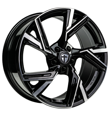 Tomason AR1 9x20 ET33 5x112 66,6 black diamond polished