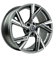 Tomason AR1 9x20 ET33 5x112 66,6 anthracite diamond polished