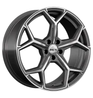 Antera A101 10,5x22 ET30 5x120 64,1 Moon Grey Diamond