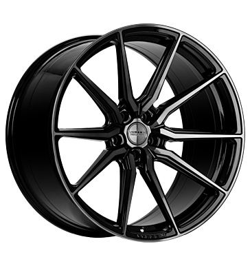 Vossen HF3 8,5x19 ET45 5x112 66,6 double tinted gloss black