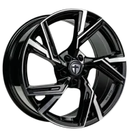 Tomason AR1 9,5x22 ET36 5x112 66,6 black diamond polished