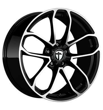 Tomason AR2 9,5x21 ET19 5x112 66,6 black polished