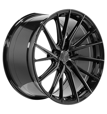 Vossen HF4T 10,5x22 ET30 5x112 66,6 double tinted gloss black