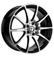 Tomason TN1 Flow 9x19 ET45 5x112 66,6 black polished