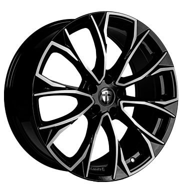 Tomason AR3 8,5x20 ET43 5x112 66,6 black polished