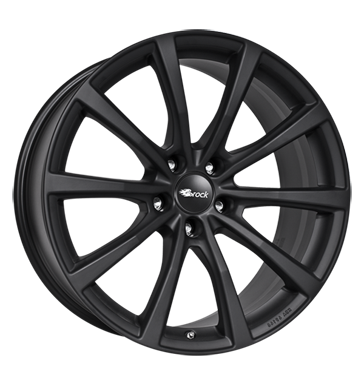 Brock B32 7,5x18 ET55 5x114,3 67,1 schwarz klar matt