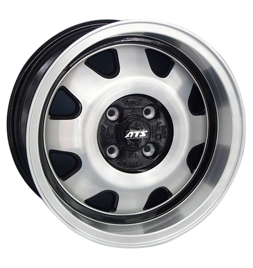 ATS Cup-Rad 7x15 ET28 4x100 63,3 diamant-schw. front-/hornpol.