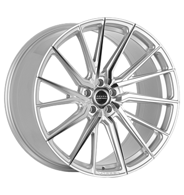 Vossen HF4T 10,5x21 ET30 5x112 66,6 silver polished