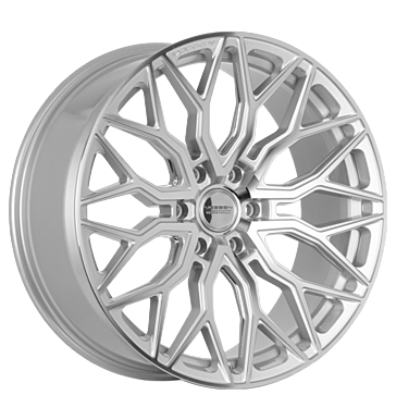 Vossen HF6.3 10x24 ET25 6x139,7 106,1 silver polished