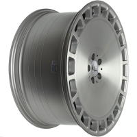 MONOBLOCK PL1 Deep Concave 10,5x20 5x112 ET5 Hyper Silver Brushed Surface