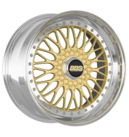 BBS Super RS 8,5x20 ET45 5x112 82 gold diamant-gedreht