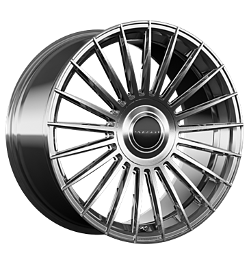 Vossen HF8 10x24 ET32 5x150 110,1 Brushed Black Diamond