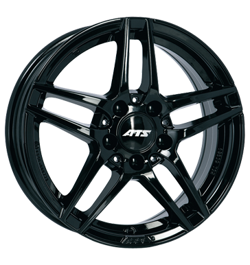 ATS Mizar 7,5x17 ET36 5x112 66,6 schwarz glänzend