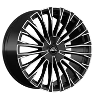 Antera A103 10,5x22 ET30 5x120 64,1 Piano Black Diamond