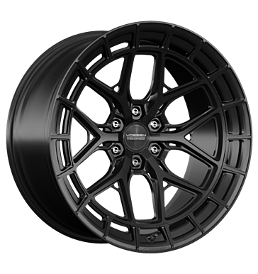 Vossen HFX1 9x17 ET0 6x139,7 106,1 satin black